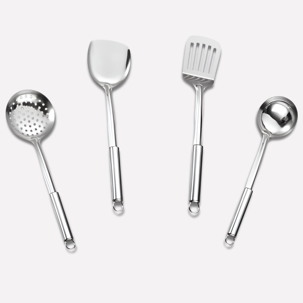 Stainless Steel Kitchen Utensil Set - Vonnera
