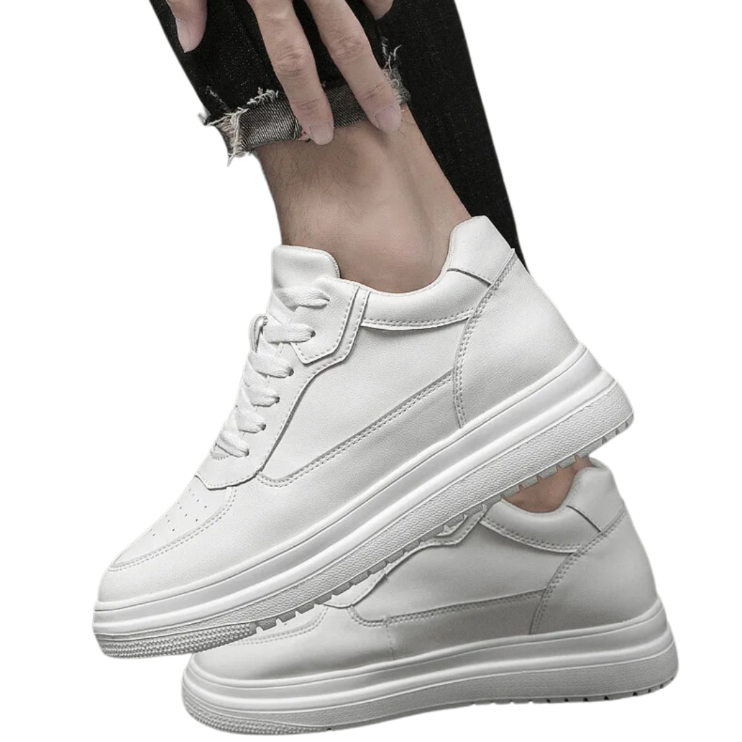 Women's Platform Sneakers Lace-Up Casual