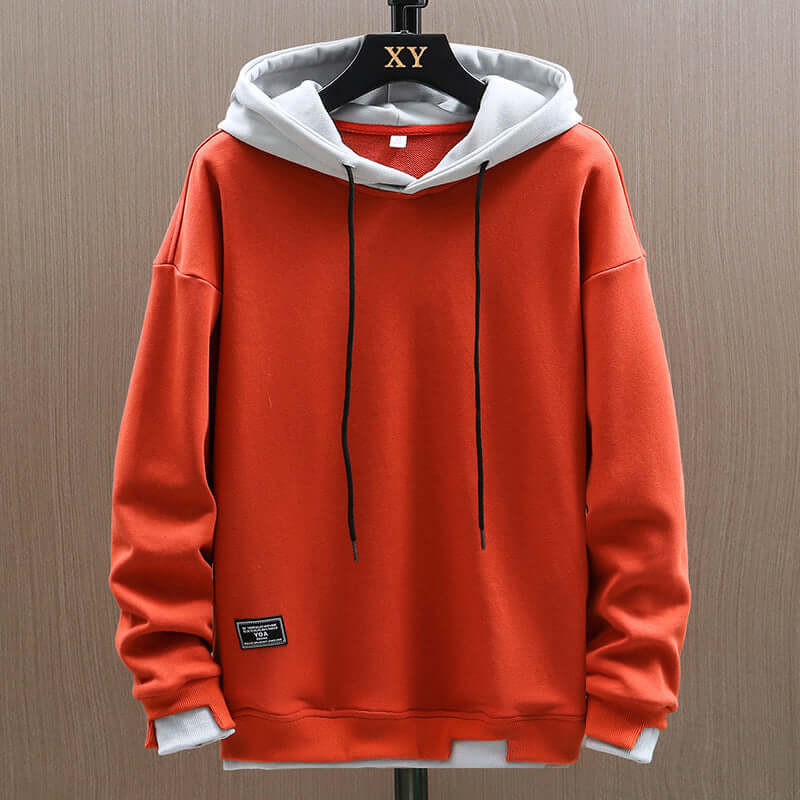 Image of Harley | Men's Color Block Pullover Hoodie