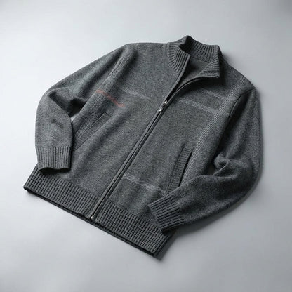 Image of Harley | Men's Full Zip Stand Collar Casual Jacket
