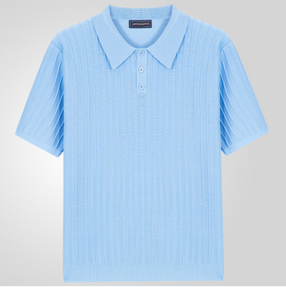 Men's Polo Shirt Button-Down Cotton - Vonnera