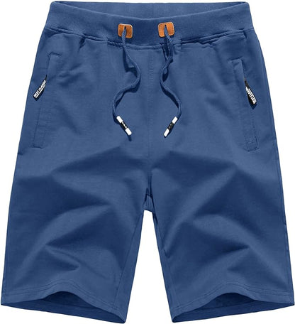 Men's Drawstring Shorts Elastic Waist