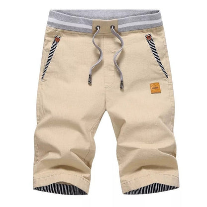Men's Knee Length Drawstring Shorts