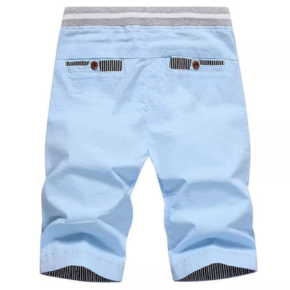 Men's Knee Length Drawstring Shorts