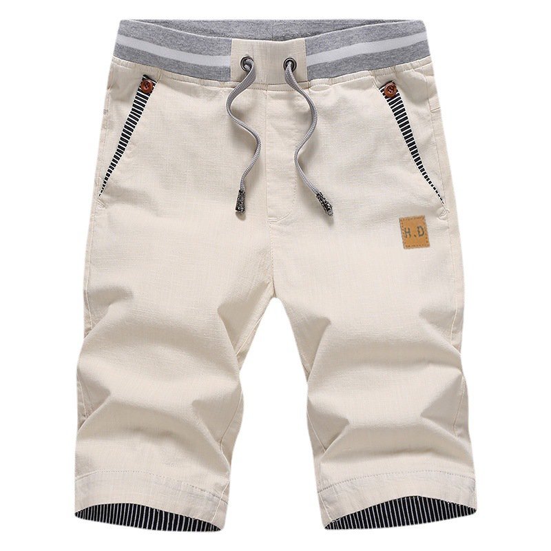 Men's Knee Length Drawstring Shorts