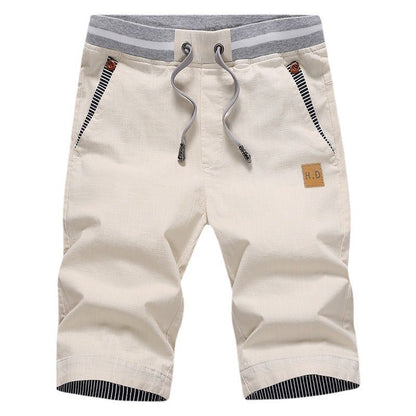 Men's Knee Length Drawstring Shorts