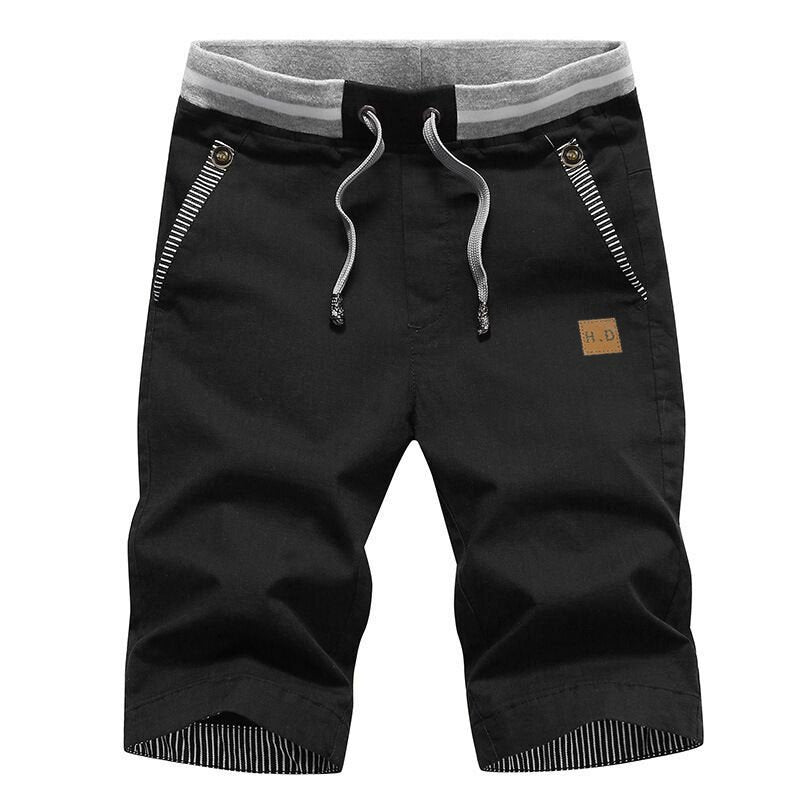 Men's Knee Length Drawstring Shorts