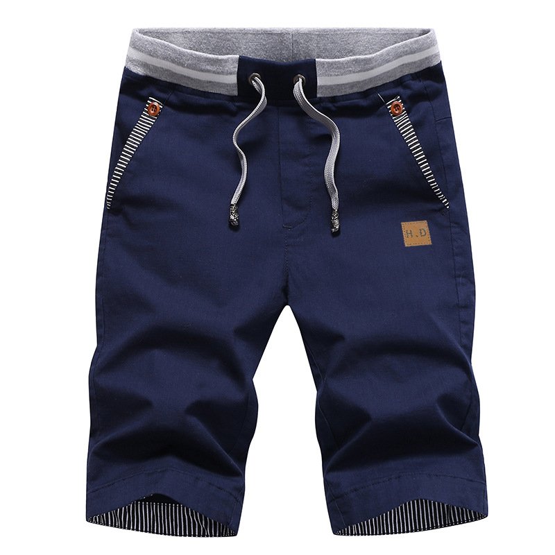 Men's Knee Length Drawstring Shorts