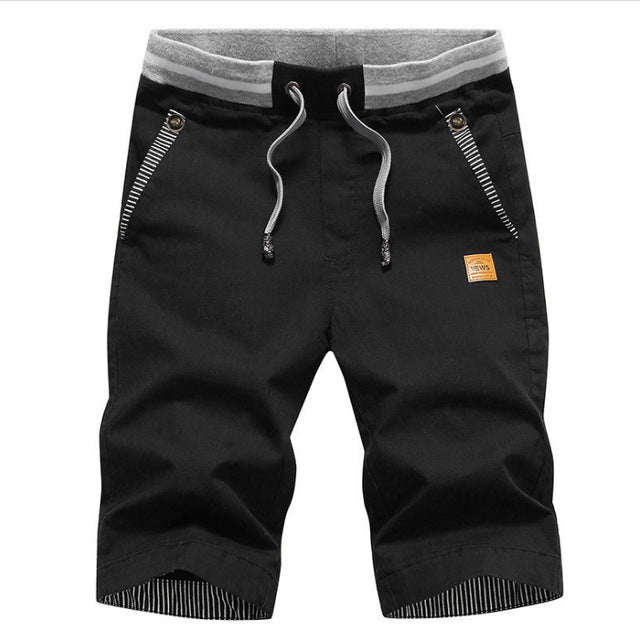 Men's Knee Length Drawstring Shorts