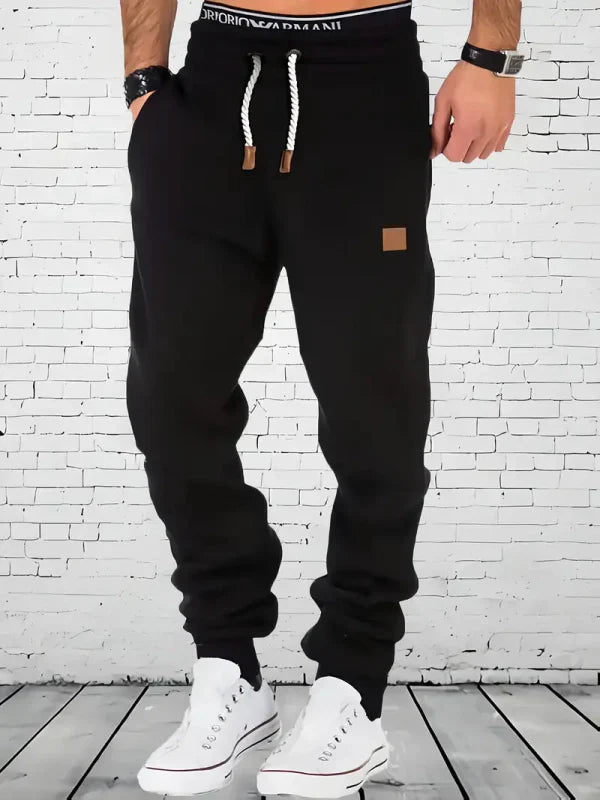 Men's Slim Fit Jogger Pants Tapered Cuff - Vonnera