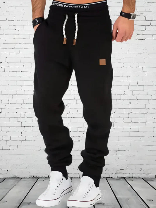 Men's Slim Fit Jogger Pants Tapered Cuff - Vonnera