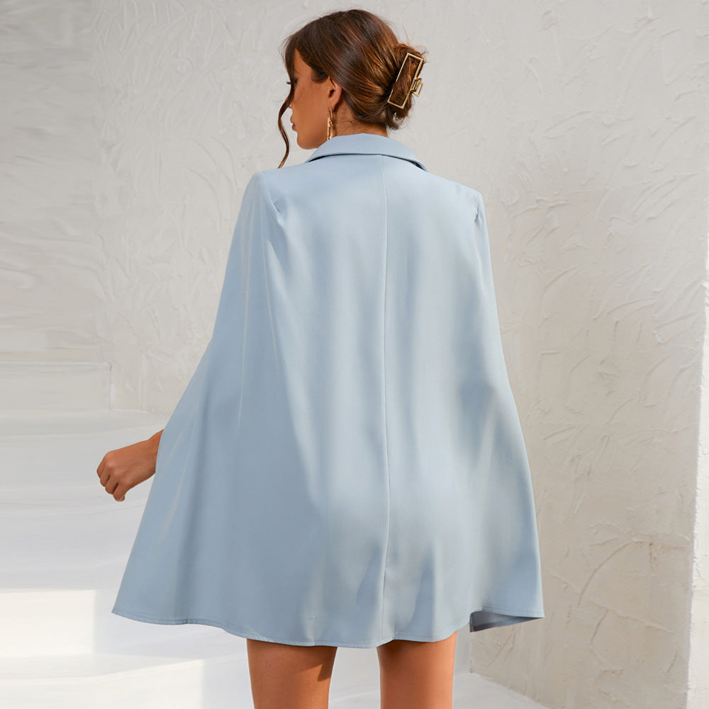 Image of Helen | Women's Double-Breasted Mini Dress