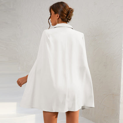 Image of Helen | Women's Double-Breasted Mini Dress