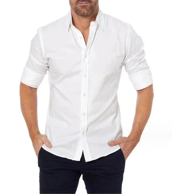 Men's Zip Up Fit Shirt