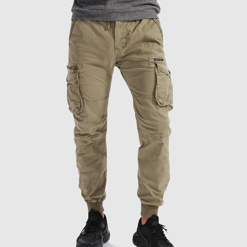 Men's Slim Fit Cargo Joggers - Vonnera