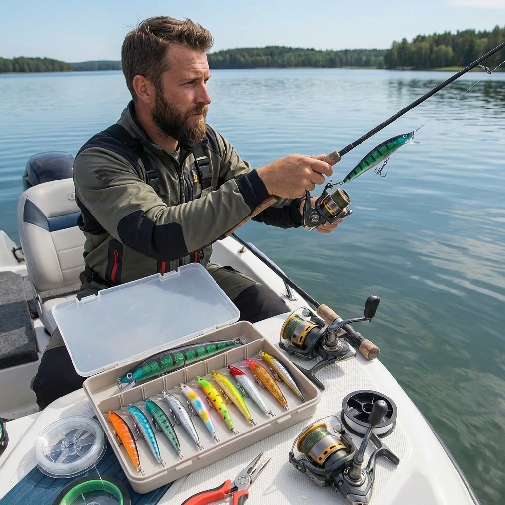 Minnow Fishing Lures 10 Color Kit