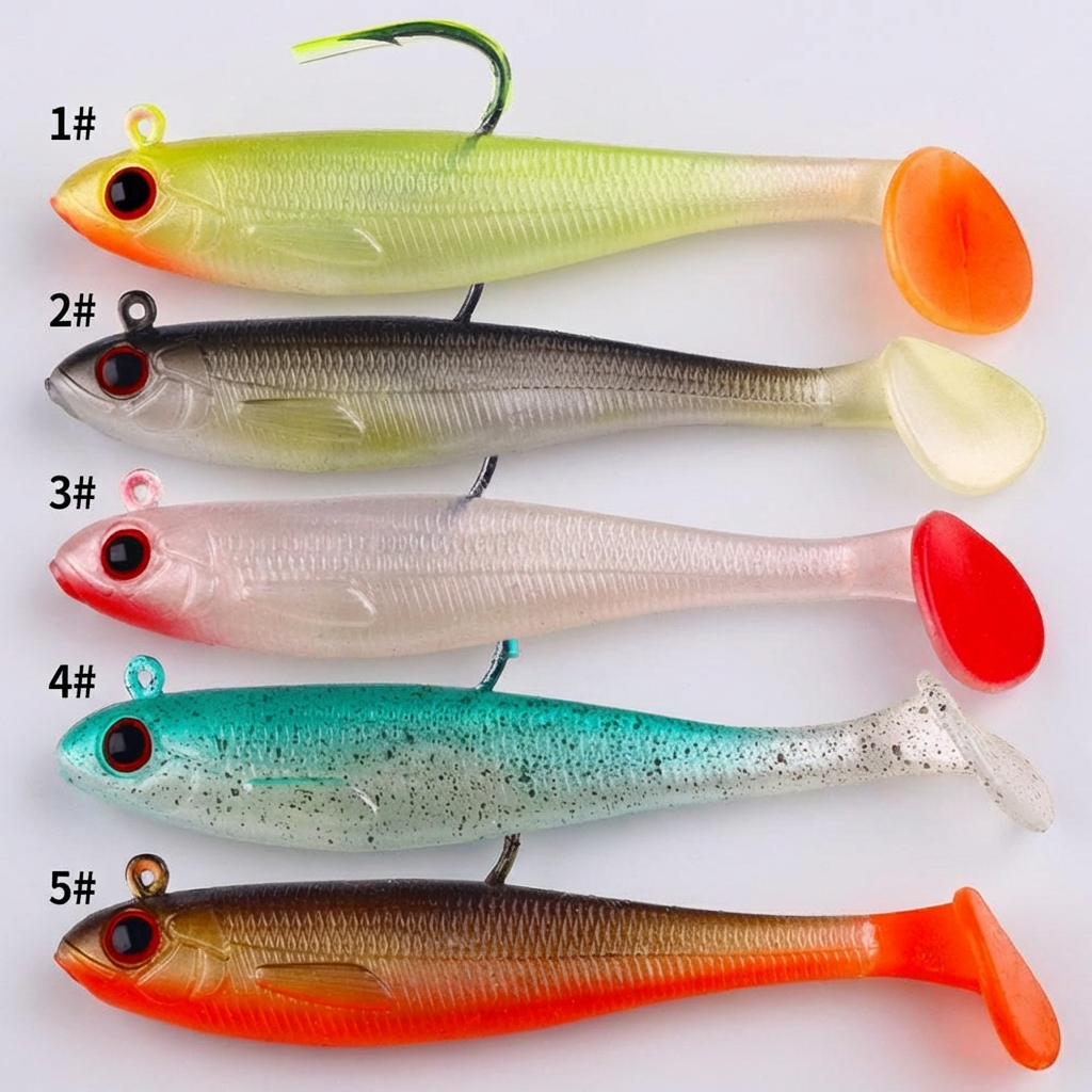 Bass Pike Swimbait Lead Jig Head - Vonnera