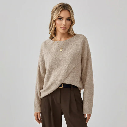 Women's Oversized Batwing Sweater - Vonnera