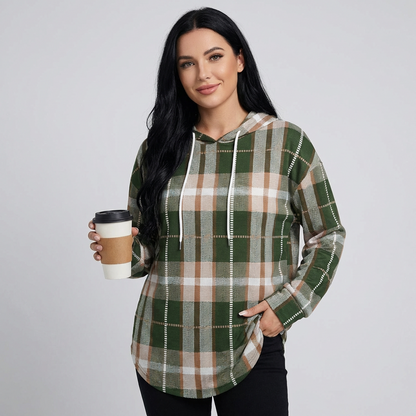 Women's Long Sleeve Crew Neck Sweatshirt - Vonnera
