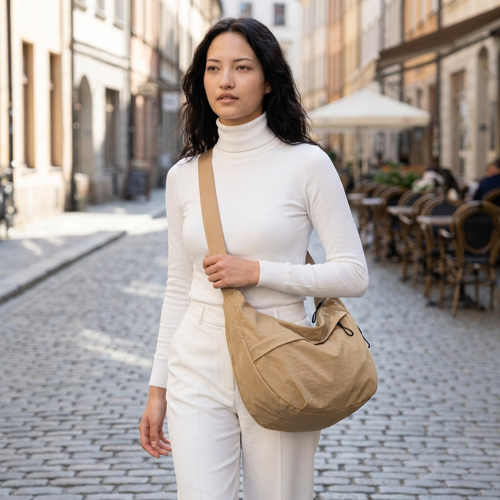Women's Crossbody Crescent Bag
