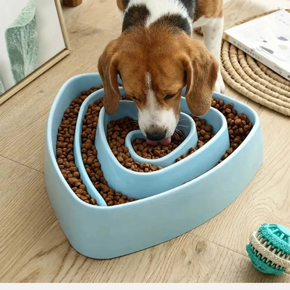 Slow Feeder Dog Food Bowl