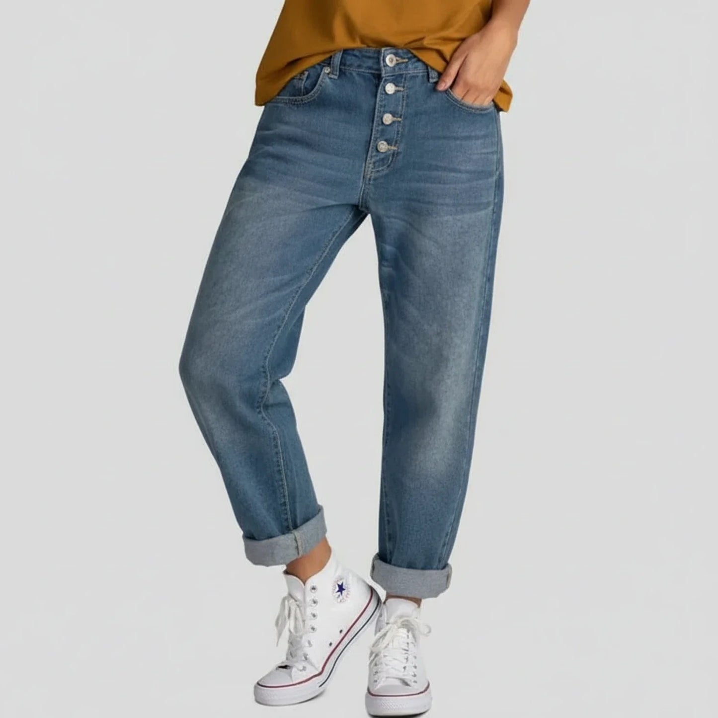 Women's High Waisted Denim Jeans
