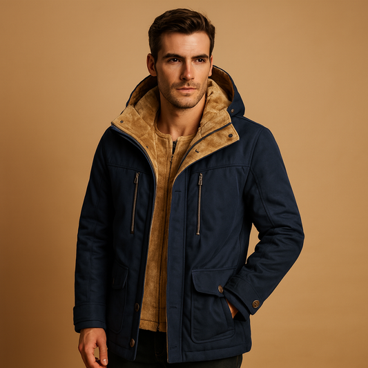 Men's Hooded Winter Coat - Vonnera