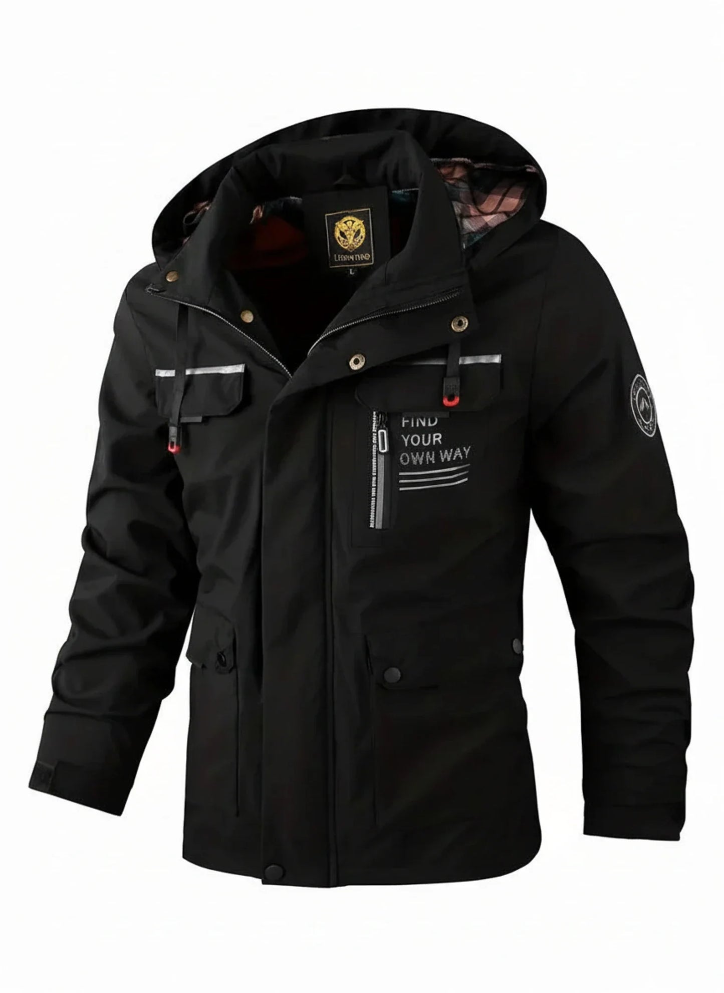 Men's Waterproof Hooded Outdoor Jacket