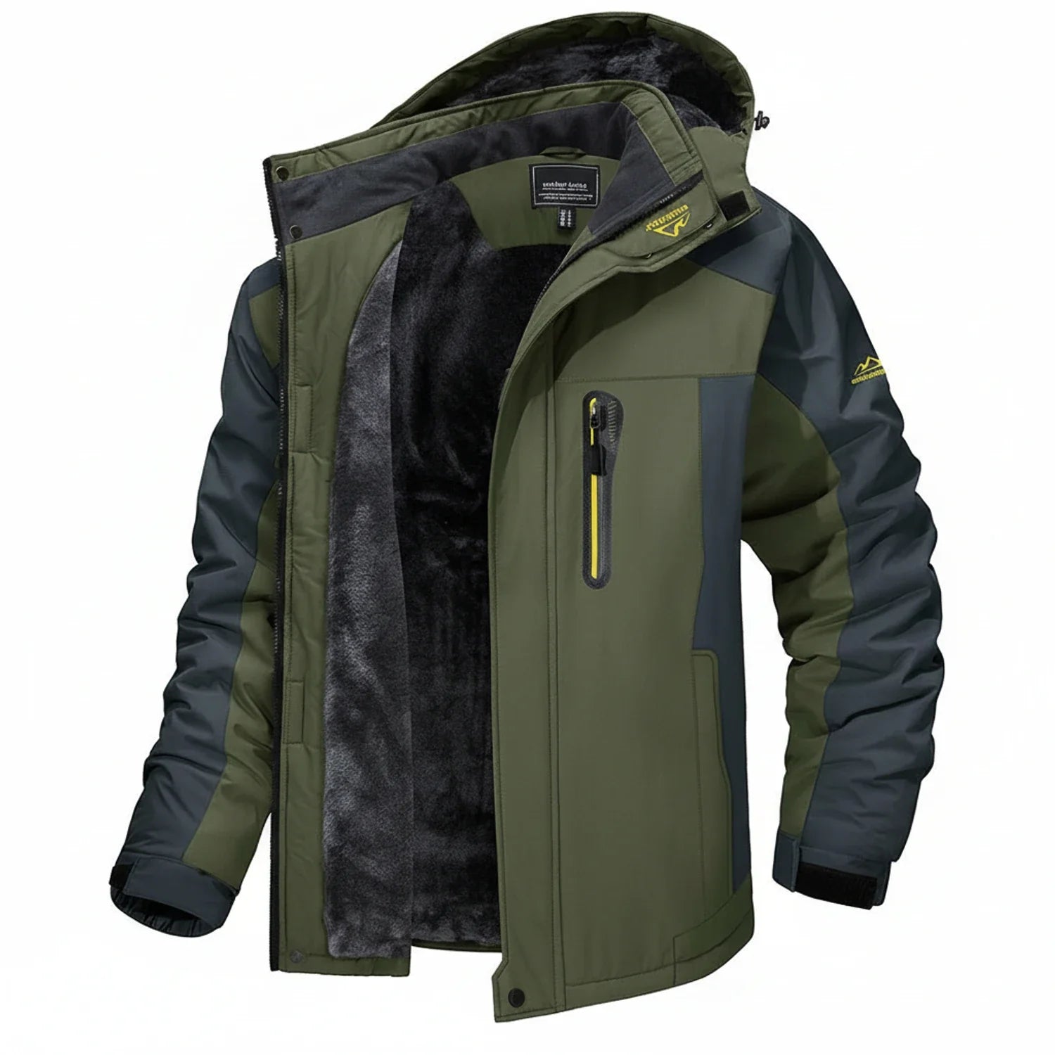 Men's Hooded Winter Parka Jacket - Vonnera