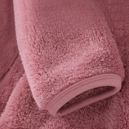 Women's Hooded Fleece Jacket Warm