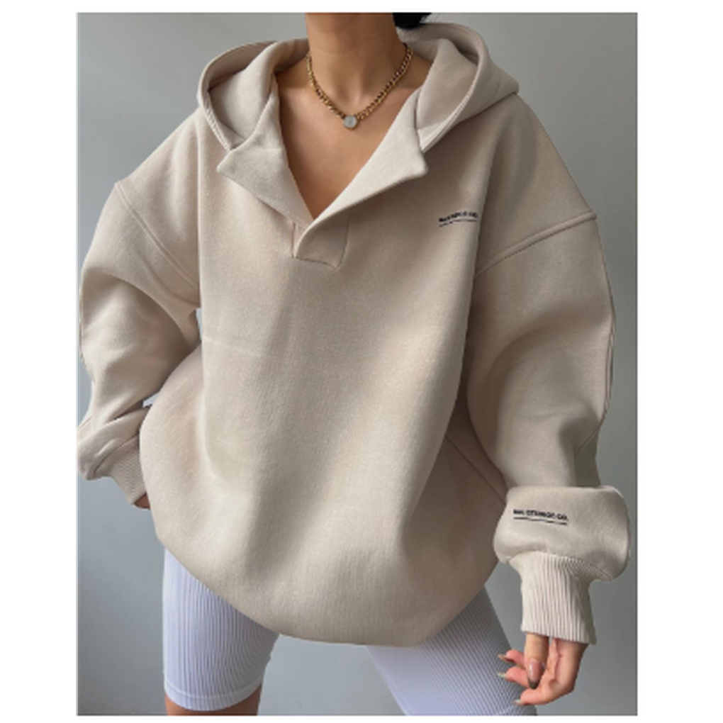 Women's Hooded Pullover Sweater Sibylla Winter Edition