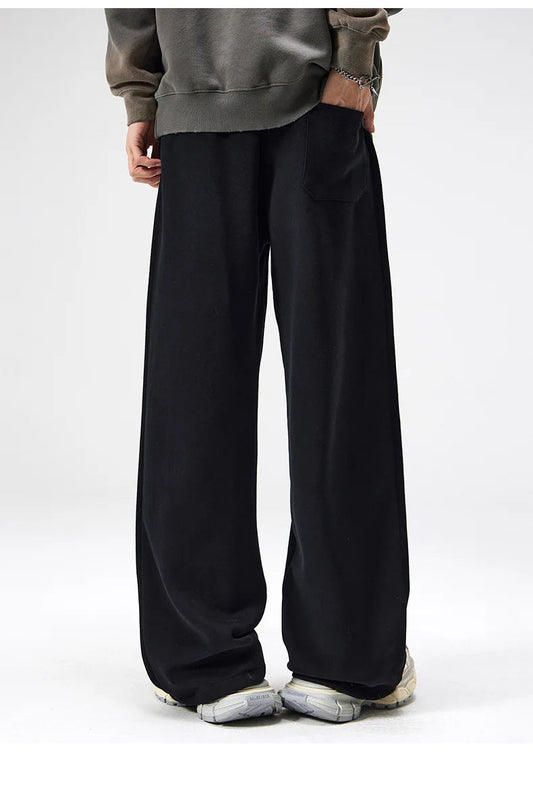 Hudson Men's Drawstring Wide Leg Casual Pants - Vonnera