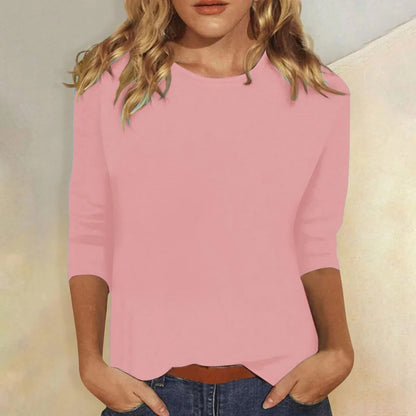 Women's Casual Crew Neck 3/4 Sleeve - Vonnera