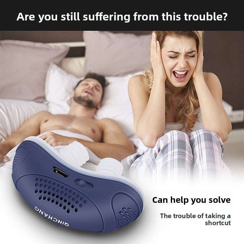 Snore Reducing Device For Quiet Sleep