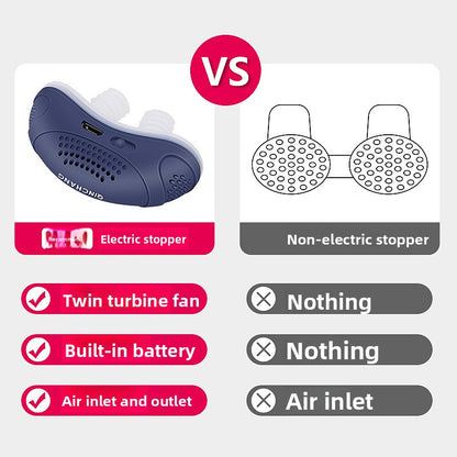 Snore Reducing Device For Quiet Sleep