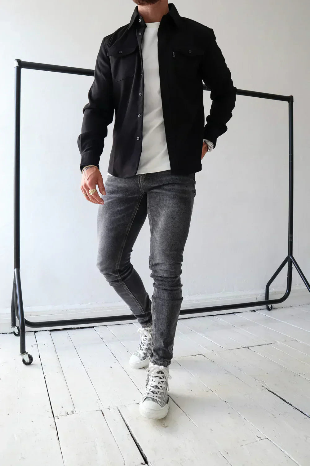 Elijah Men's Casual Overshirt