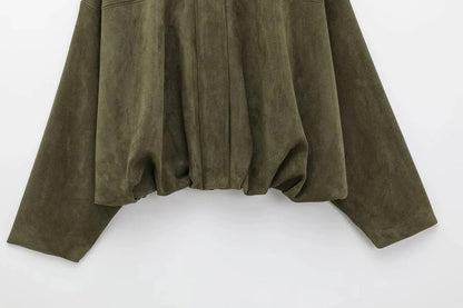 Premium Women's Suede Jacket: Stylish, Versatile, Comfortable, Timeless Fashion Outerwear