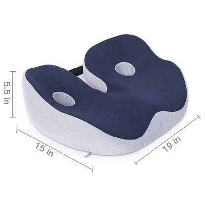 Orthopedic Memory Foam Seat Cushion Adjustable