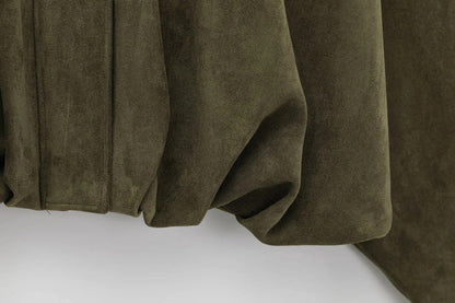 Premium Women's Suede Jacket: Stylish, Versatile, Comfortable, Timeless Fashion Outerwear