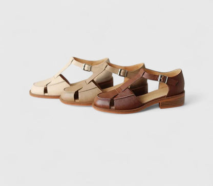 Women's Mary Jane Sandals Closed Toe Low Heel