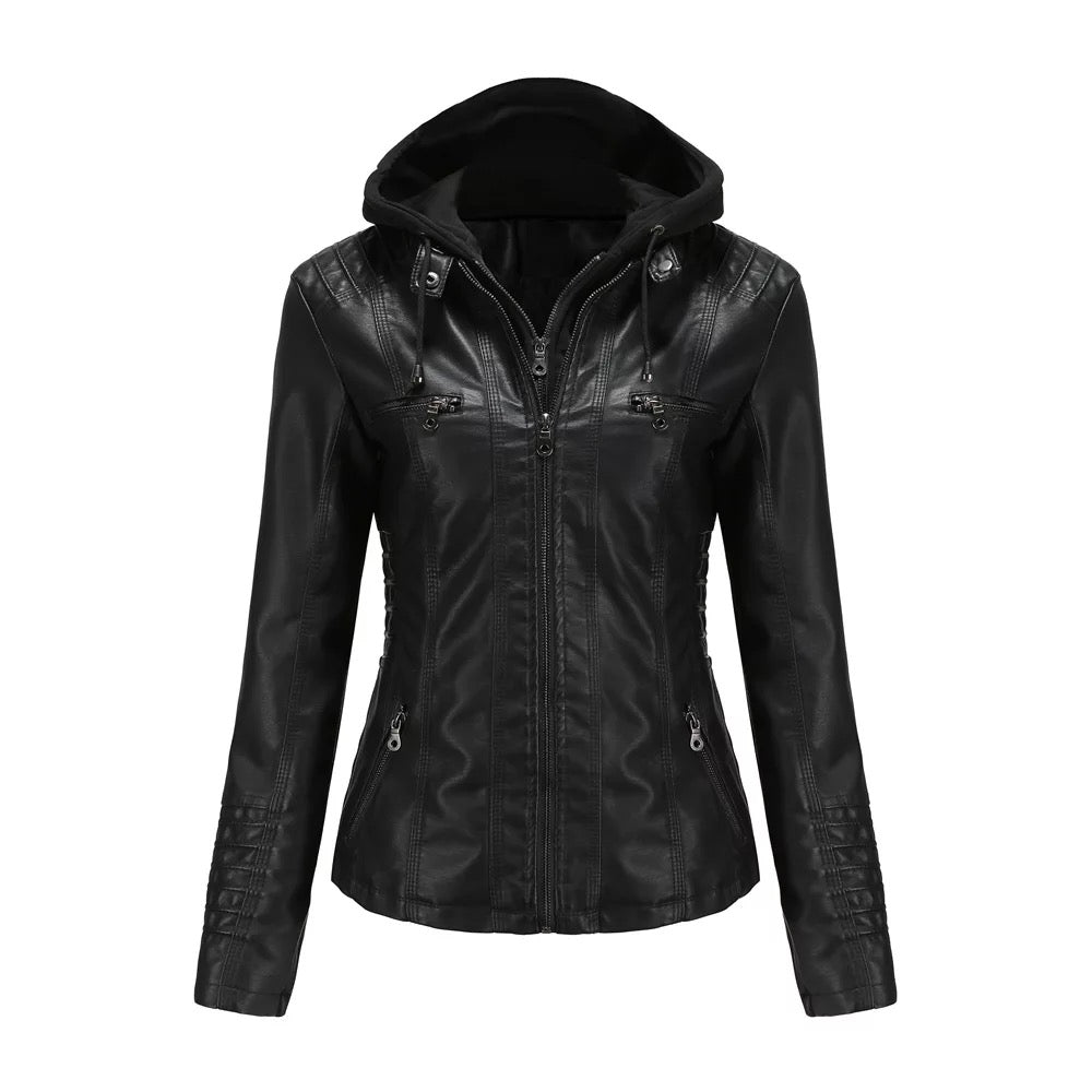 Eco Leather Sport Jacket - Vonnera