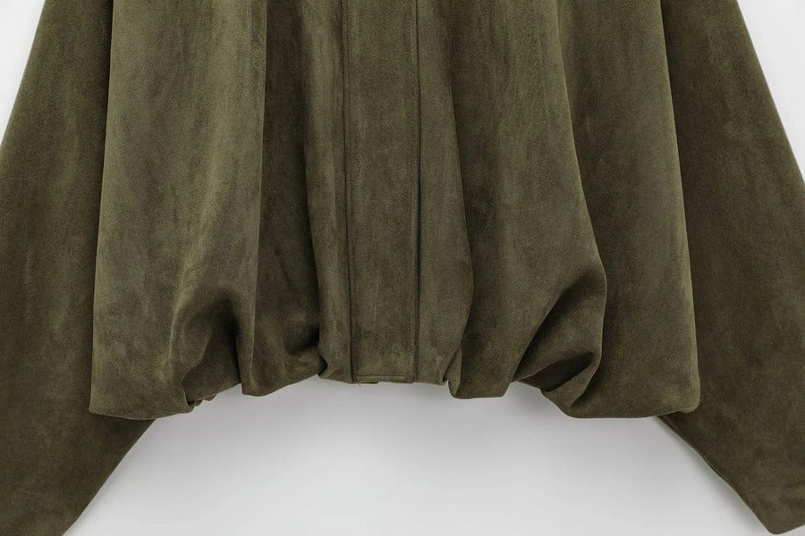 Premium Women's Suede Jacket: Stylish, Versatile, Comfortable, Timeless Fashion Outerwear
