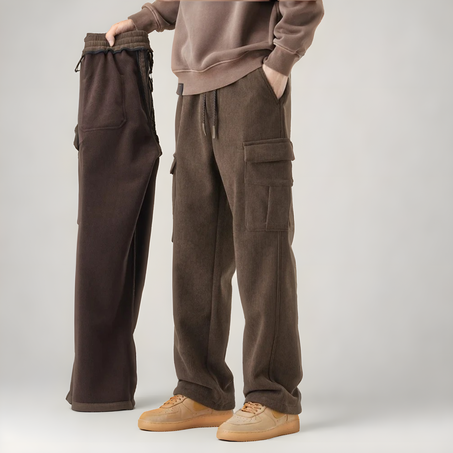 Men's Cargo Sweatpants - Vonnera