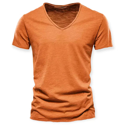 Men's V-Neck Cotton T-Shirt