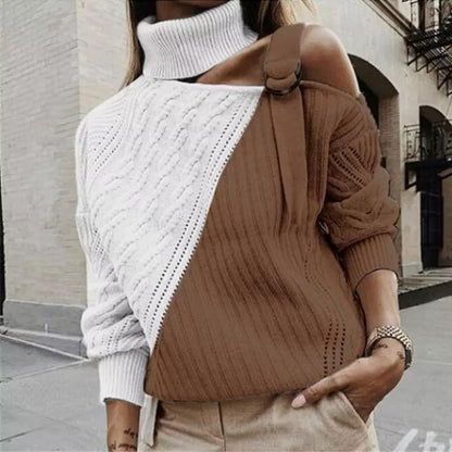 Turtleneck Short Sweater