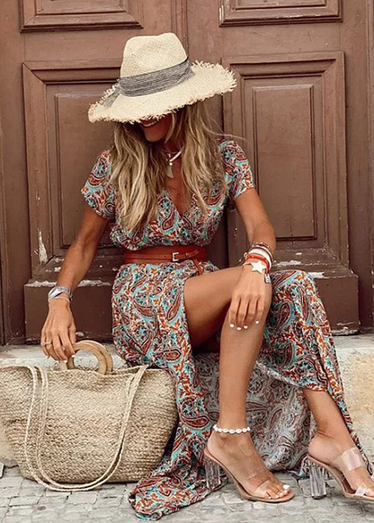 Women's Belted Waist Dress