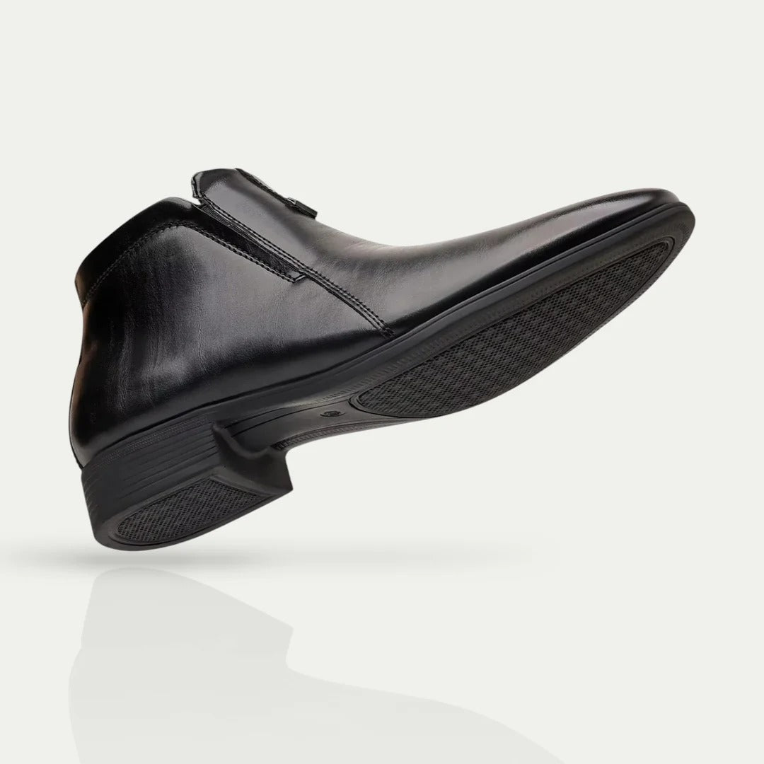 Men's Leather Ankle Boots Vintage Dress Shoes