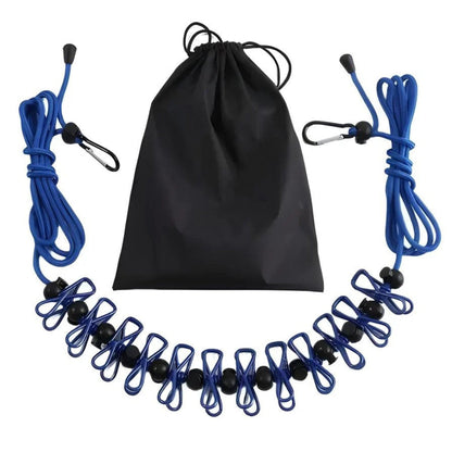 Portable Retractable Clothesline Stretchable Travel Friendly
