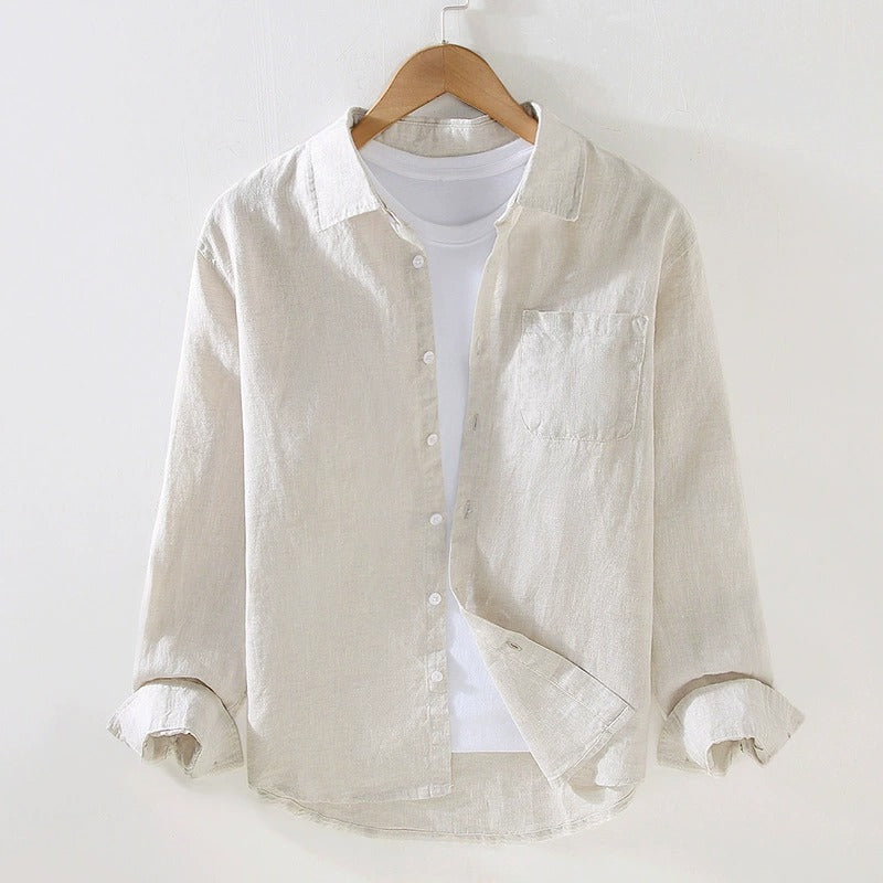 Tropicana Men's Linen Shirt - Vonnera