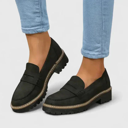 Women's Slip-On Loafers Thick Outsole - Vonnera